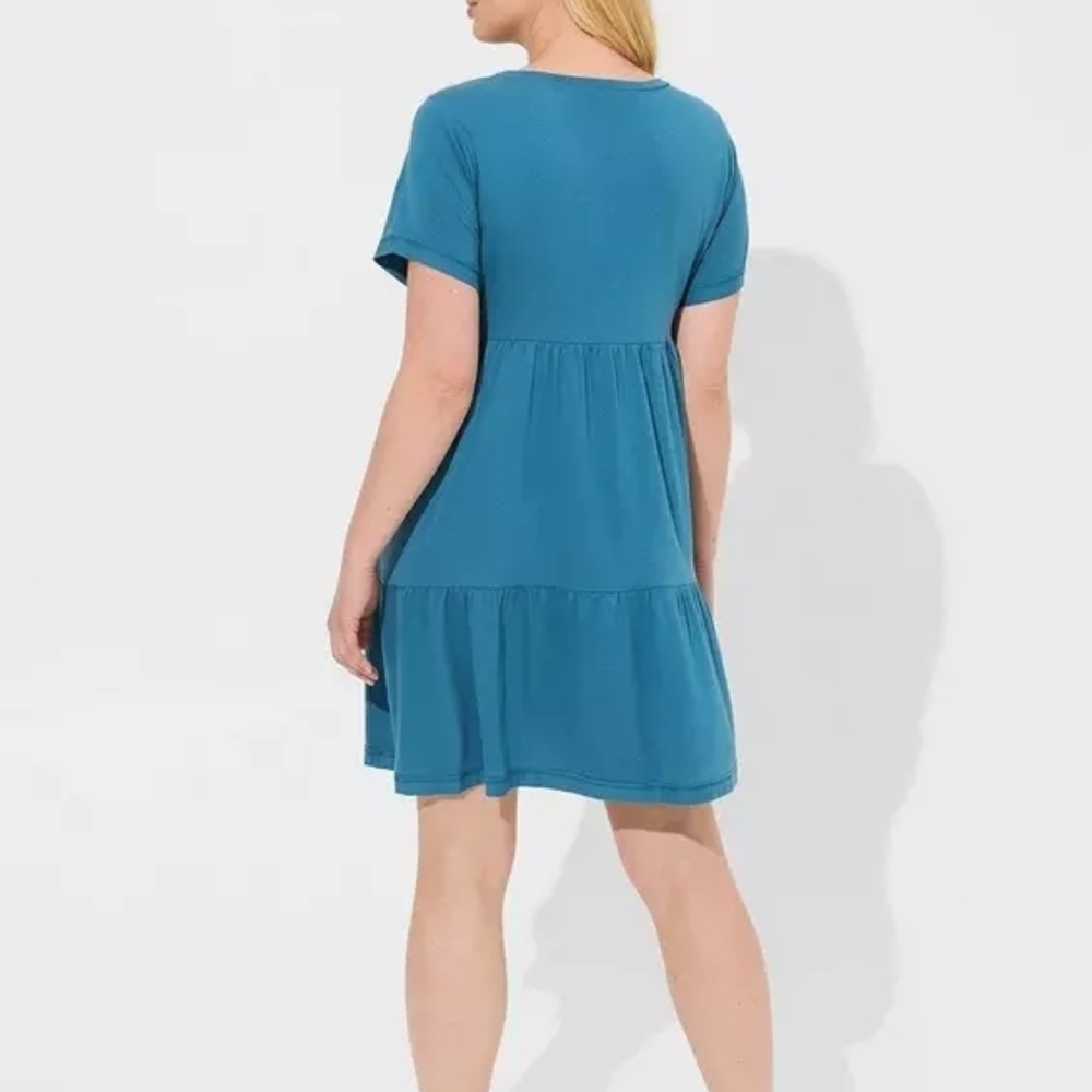 NWT Torrid Cotton Modal Babydoll Lounge Dress- Size 3x - Picture 2 of 7